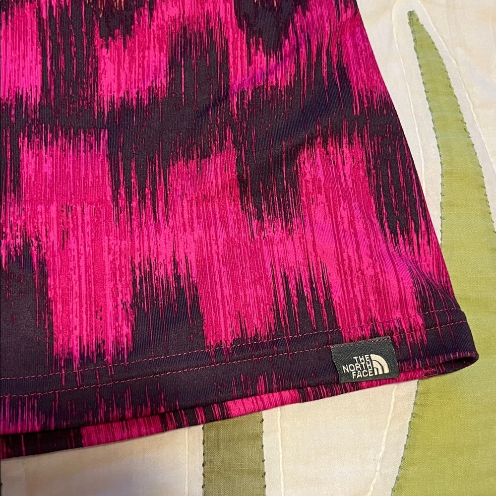 The North Face Trailwear Athletic Pink and Orange Tank Top - Picture 5 of 9